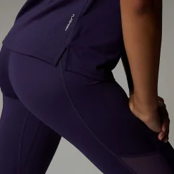 New The North Face T-shirt Lightbright Pour Femme Eternal Purple
