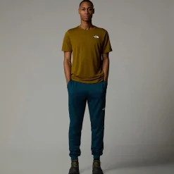 Discount The North Face T-shirt Manches Longues à Col Zippé 24/7 Pour Homme Moss Green
