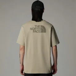 Store The North Face T-shirt Natural Dye Pour Homme Clay Grey Natural Dye