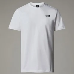 New The North Face T-shirt Redbox Celebration Pour Homme TNF White