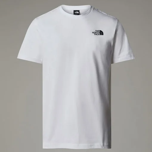 New The North Face T-shirt Redbox Celebration Pour Homme TNF White