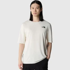 Cheap The North Face T-shirt Repliable LIGHTRANGE™ Pour Homme White Dune