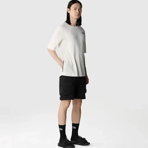 Cheap The North Face T-shirt Repliable LIGHTRANGE™ Pour Homme White Dune