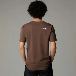 Flash Sale The North Face T-shirt Simple Dome Pour Homme Smokey Brown