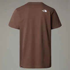 Flash Sale The North Face T-shirt Simple Dome Pour Homme Smokey Brown