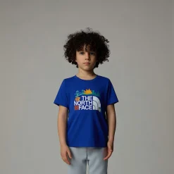 Flash Sale The North Face T-shirt Trail Map Graphic Pour Enfant TNF Blue