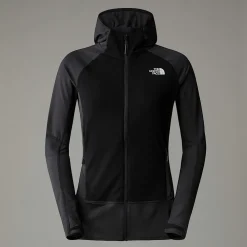 Discount The North Face Veste à Capuche Bolt Polartec® Power Grid™ Pour Femme Asphalt Grey-TNF Black-NPF