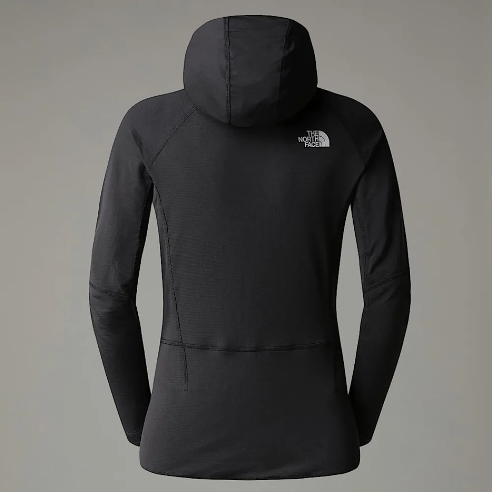 Discount The North Face Veste à Capuche Bolt Polartec® Power Grid™ Pour Femme Asphalt Grey-TNF Black-NPF