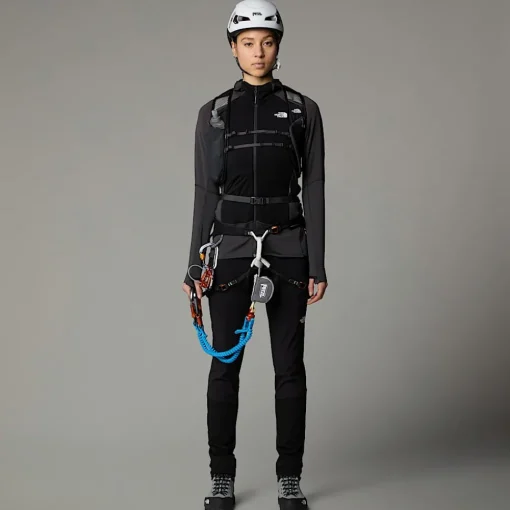 Discount The North Face Veste à Capuche Bolt Polartec® Power Grid™ Pour Femme Asphalt Grey-TNF Black-NPF