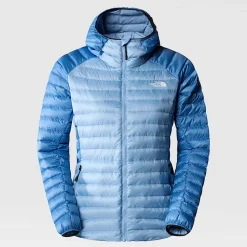Hot The North Face Veste à Capuche En Duvet Bettaforca Pour Femme Steel Blue-Indigo Stone