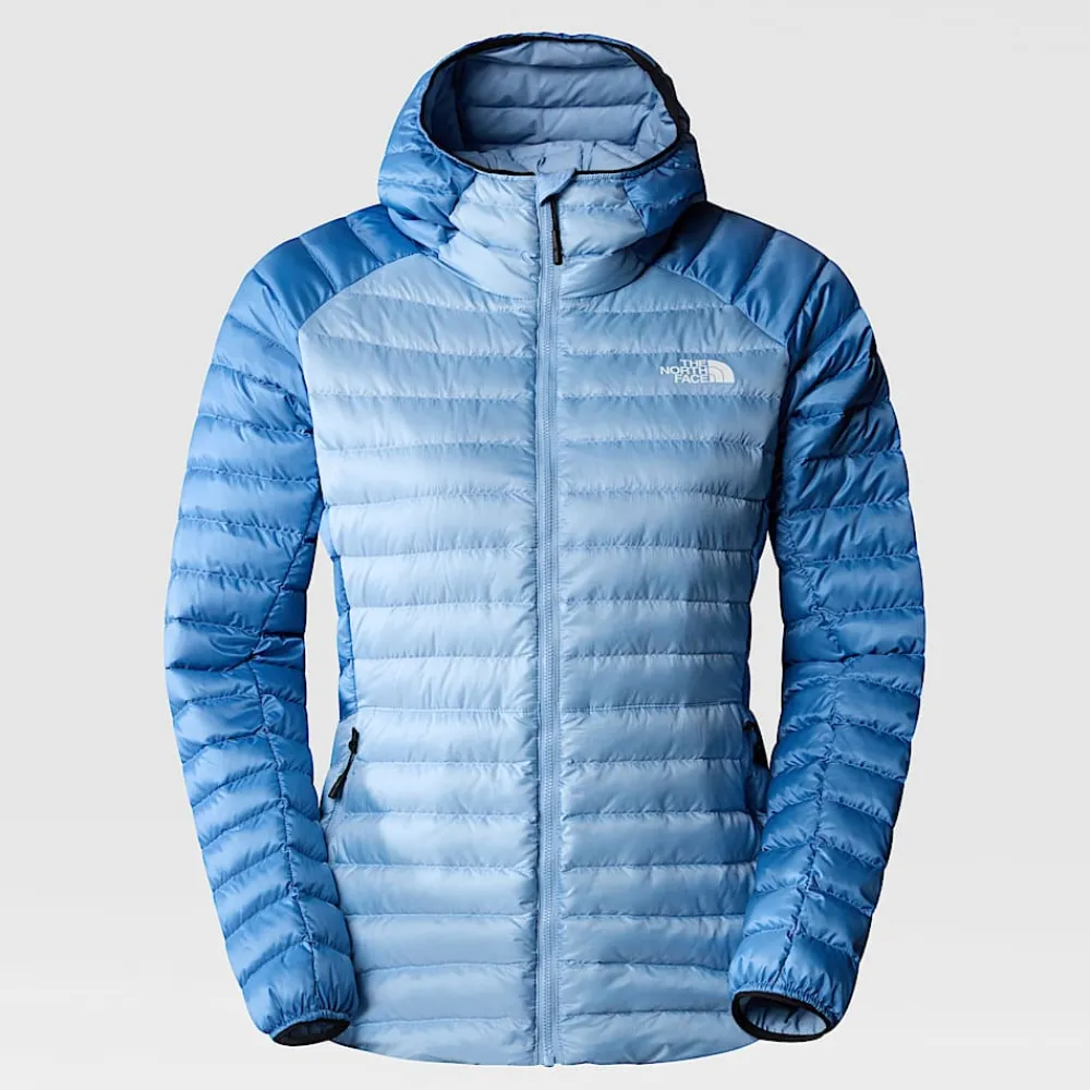 Hot The North Face Veste à Capuche En Duvet Bettaforca Pour Femme Steel Blue-Indigo Stone