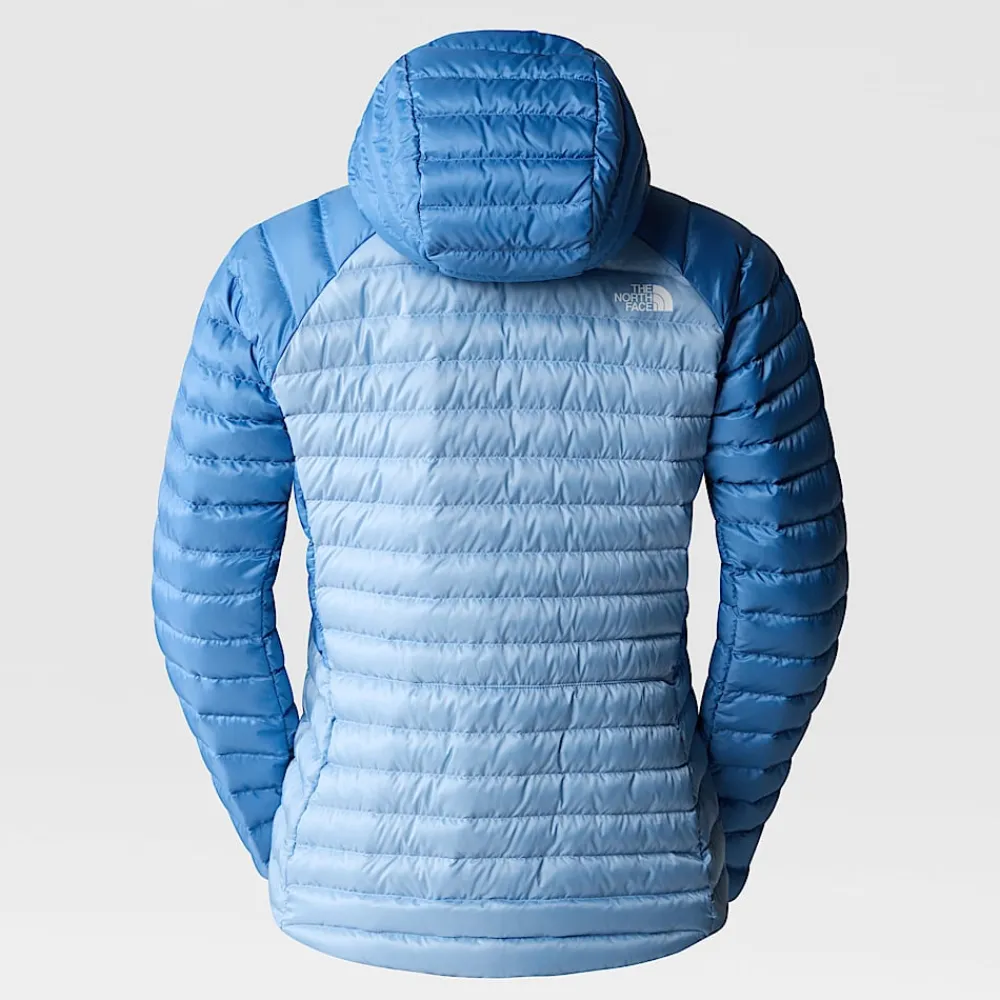 Hot The North Face Veste à Capuche En Duvet Bettaforca Pour Femme Steel Blue-Indigo Stone