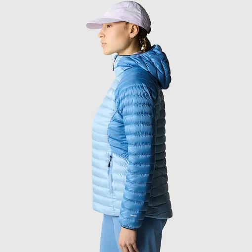 Hot The North Face Veste à Capuche En Duvet Bettaforca Pour Femme Steel Blue-Indigo Stone