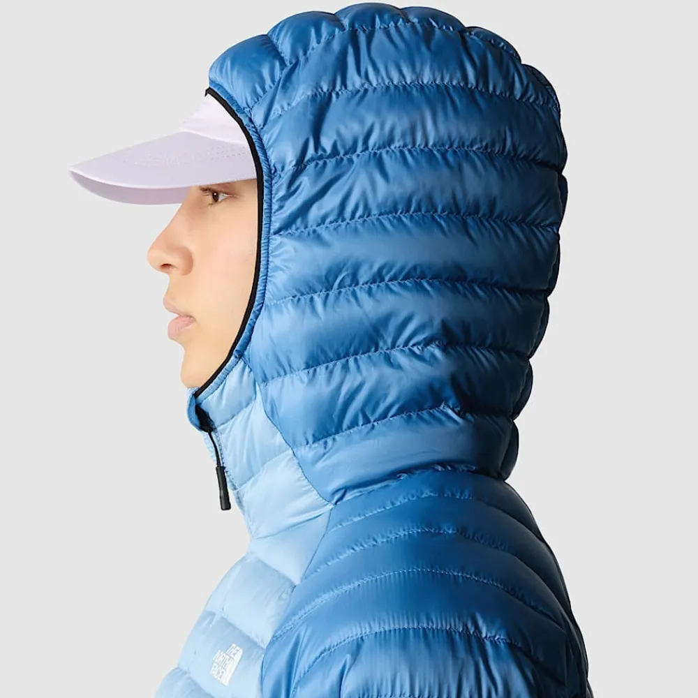 Hot The North Face Veste à Capuche En Duvet Bettaforca Pour Femme Steel Blue-Indigo Stone