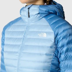 Hot The North Face Veste à Capuche En Duvet Bettaforca Pour Femme Steel Blue-Indigo Stone