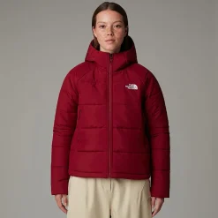 Store The North Face Veste à Capuche Et Isolation Synthétique Design Circulaire Pour Femme Beetroot