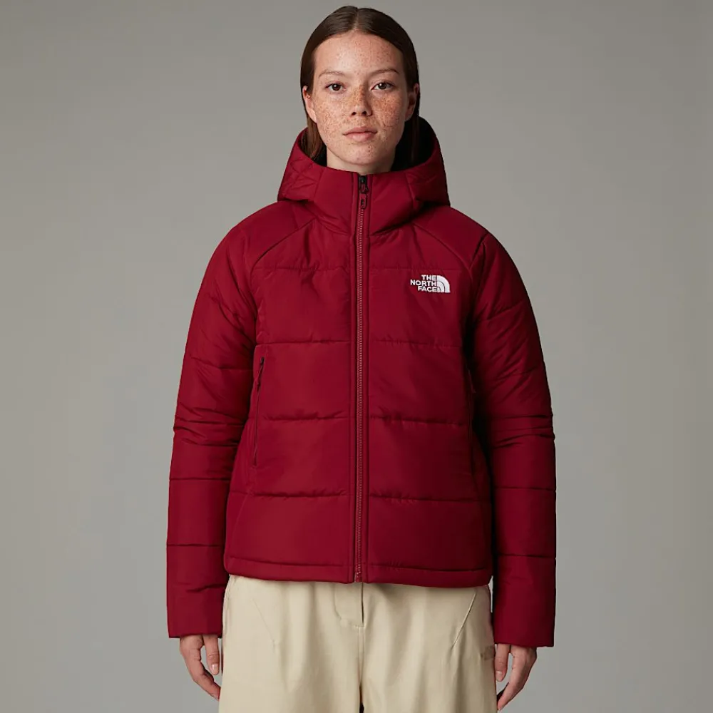Store The North Face Veste à Capuche Et Isolation Synthétique Design Circulaire Pour Femme Beetroot