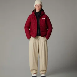 Store The North Face Veste à Capuche Et Isolation Synthétique Design Circulaire Pour Femme Beetroot