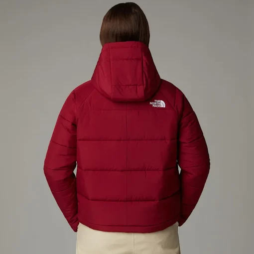 Store The North Face Veste à Capuche Et Isolation Synthétique Design Circulaire Pour Femme Beetroot