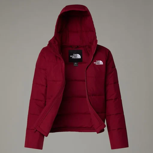 Store The North Face Veste à Capuche Et Isolation Synthétique Design Circulaire Pour Femme Beetroot
