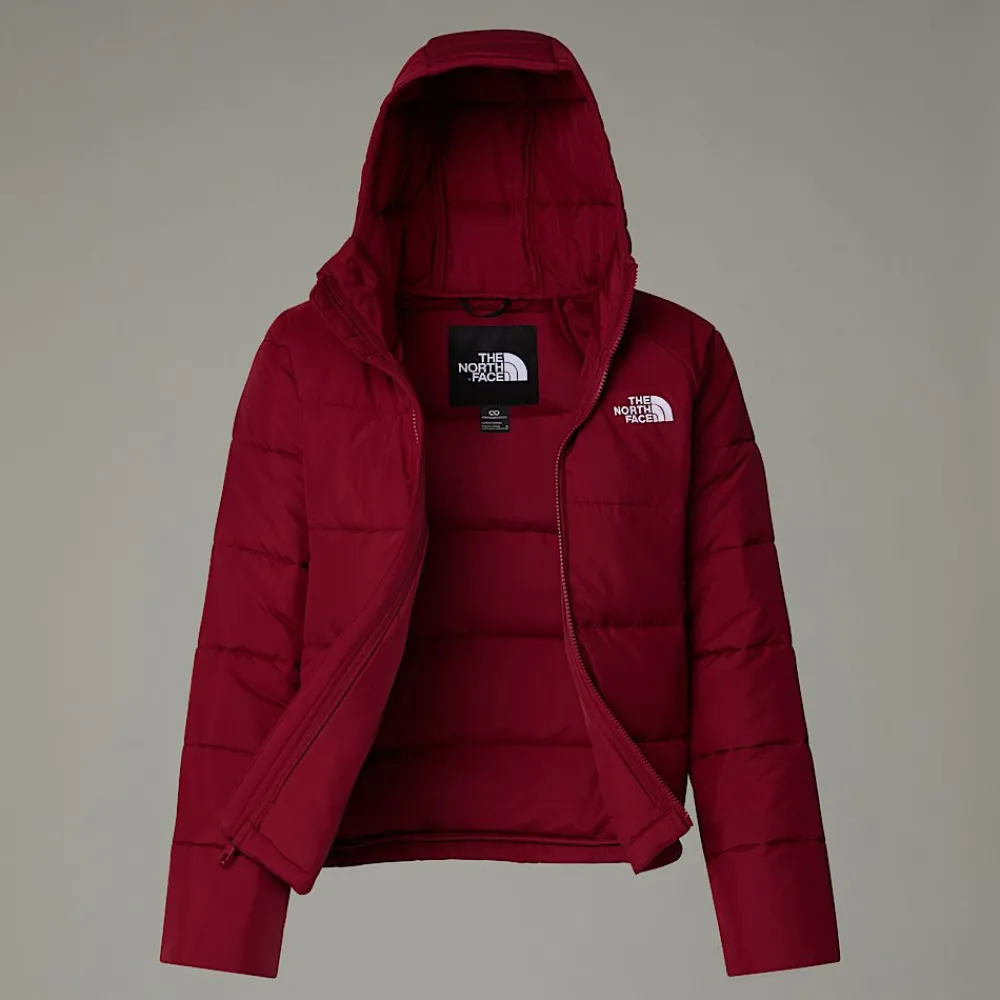 Store The North Face Veste à Capuche Et Isolation Synthétique Design Circulaire Pour Femme Beetroot