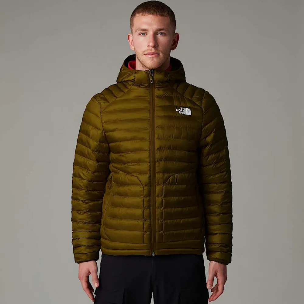 Shop The North Face Veste à Capuche Et Isolation Synthétique Huila Pour Homme Moss Green