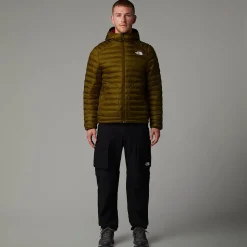 Shop The North Face Veste à Capuche Et Isolation Synthétique Huila Pour Homme Moss Green