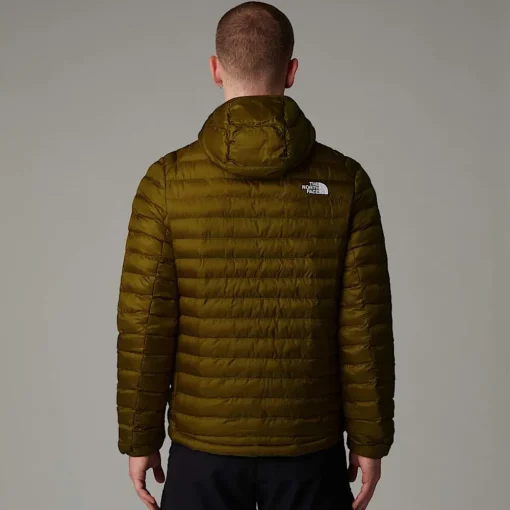Shop The North Face Veste à Capuche Et Isolation Synthétique Huila Pour Homme Moss Green