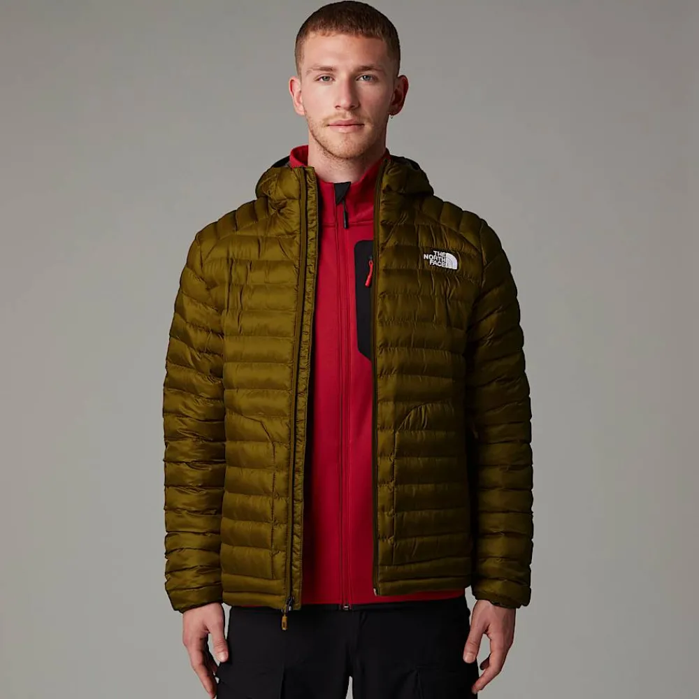 Shop The North Face Veste à Capuche Et Isolation Synthétique Huila Pour Homme Moss Green