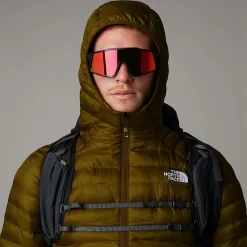 Shop The North Face Veste à Capuche Et Isolation Synthétique Huila Pour Homme Moss Green