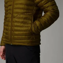 Shop The North Face Veste à Capuche Et Isolation Synthétique Huila Pour Homme Moss Green