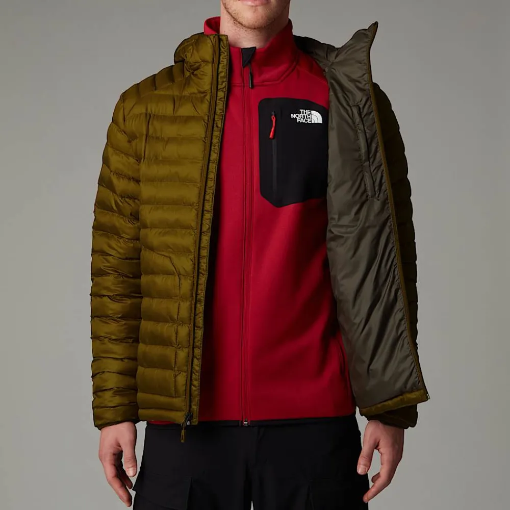 Shop The North Face Veste à Capuche Et Isolation Synthétique Huila Pour Homme Moss Green