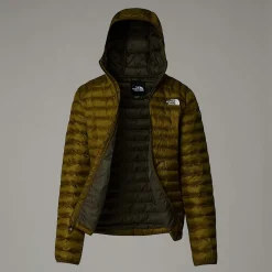 Shop The North Face Veste à Capuche Et Isolation Synthétique Huila Pour Homme Moss Green