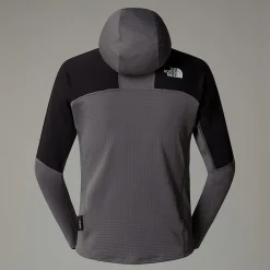 Discount The North Face Veste à Capuche Stormgap Power Grid™ Pour Homme Smoked Pearl-TNF Black