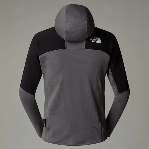 Discount The North Face Veste à Capuche Stormgap Power Grid™ Pour Homme Smoked Pearl-TNF Black