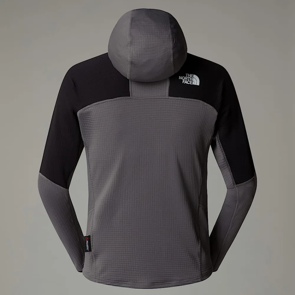 Discount The North Face Veste à Capuche Stormgap Power Grid™ Pour Homme Smoked Pearl-TNF Black