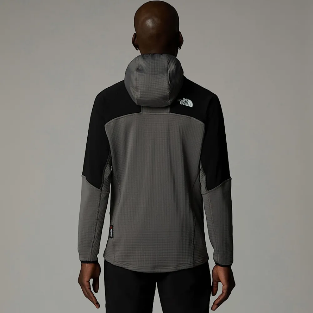 Discount The North Face Veste à Capuche Stormgap Power Grid™ Pour Homme Smoked Pearl-TNF Black