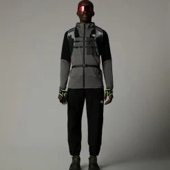 Discount The North Face Veste à Capuche Stormgap Power Grid™ Pour Homme Smoked Pearl-TNF Black