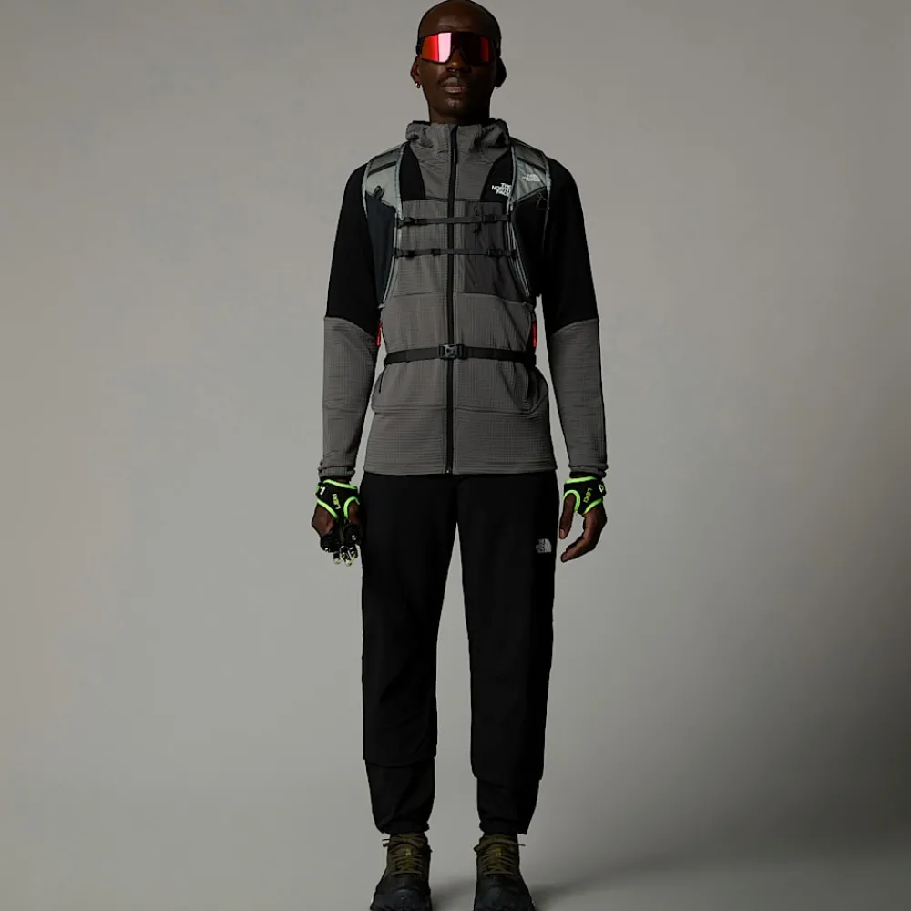 Discount The North Face Veste à Capuche Stormgap Power Grid™ Pour Homme Smoked Pearl-TNF Black