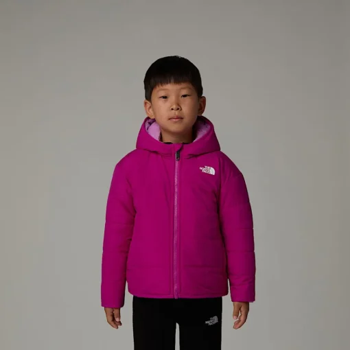 Clearance The North Face Veste à Capuche Zippée Réversible Shasta Pour Enfant Deep Mulberry
