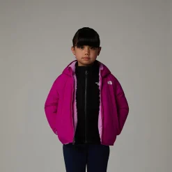 Clearance The North Face Veste à Capuche Zippée Réversible Shasta Pour Enfant Deep Mulberry