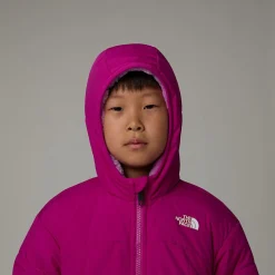 Clearance The North Face Veste à Capuche Zippée Réversible Shasta Pour Enfant Deep Mulberry