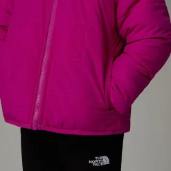 Clearance The North Face Veste à Capuche Zippée Réversible Shasta Pour Enfant Deep Mulberry
