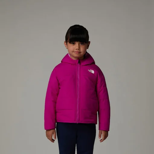 Clearance The North Face Veste à Capuche Zippée Réversible Shasta Pour Enfant Deep Mulberry