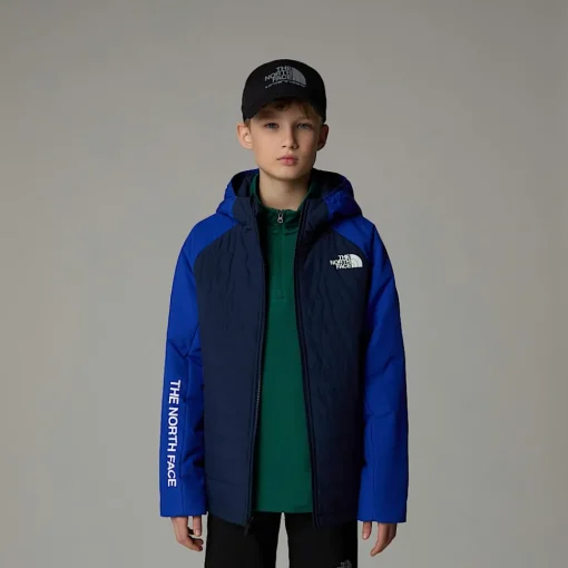 Shop The North Face Veste à Isolation Synthétique Never Stop Pour Garçon TNF Blue-Summit Navy
