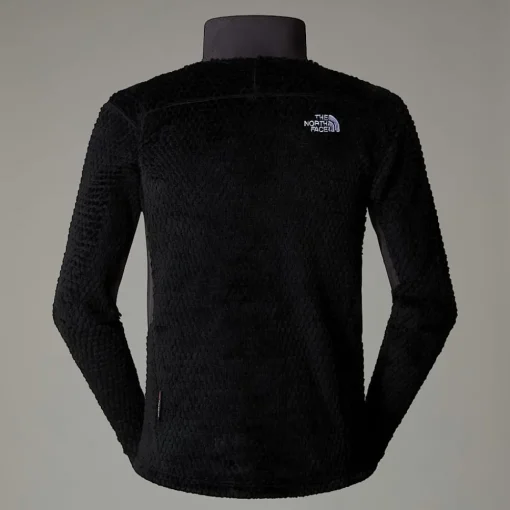 Shop The North Face Veste Alpedge Polartec® High Loft™ Pour Homme TNF Black-Anthracite Grey-High Risk Red