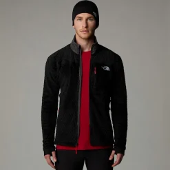 Shop The North Face Veste Alpedge Polartec® High Loft™ Pour Homme TNF Black-Anthracite Grey-High Risk Red