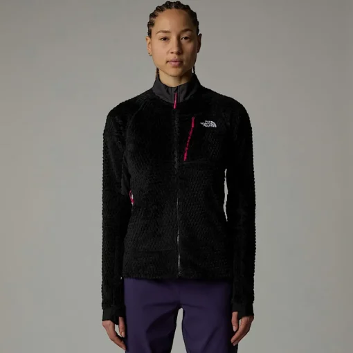 New The North Face Veste Alpedge Polartec® High Loft™ Pour Femme TNF Black-Asphalt Grey