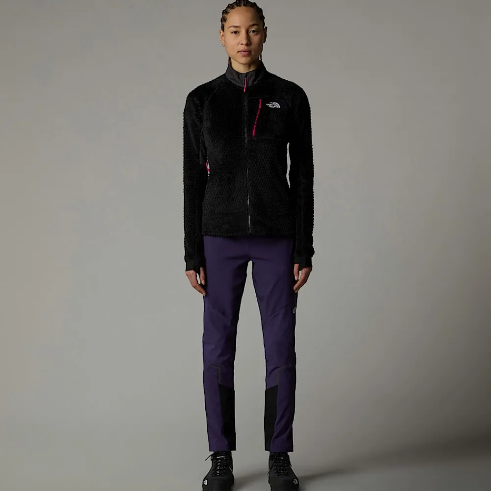 New The North Face Veste Alpedge Polartec® High Loft™ Pour Femme TNF Black-Asphalt Grey