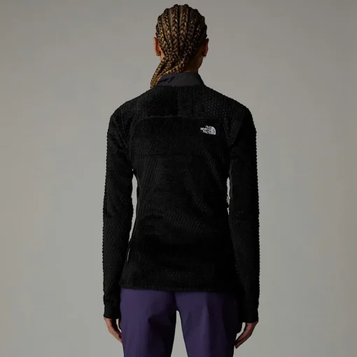 New The North Face Veste Alpedge Polartec® High Loft™ Pour Femme TNF Black-Asphalt Grey